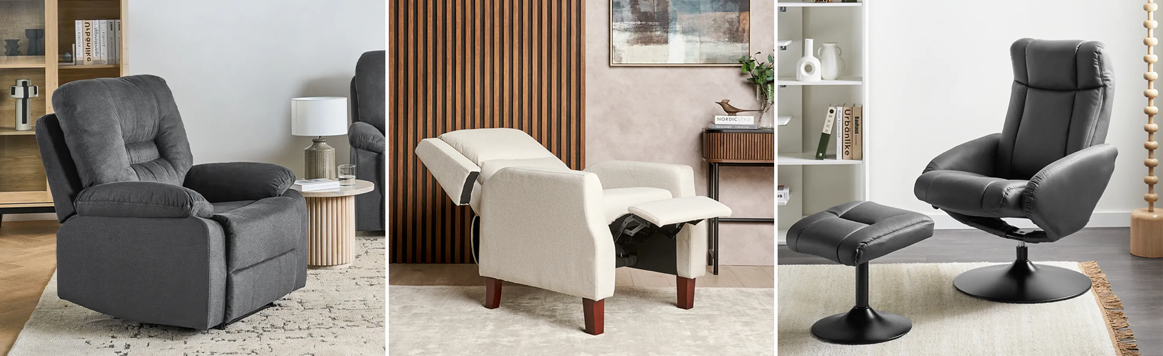 Banner for Reclining Armchairs