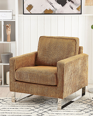 Corduroy armchairs