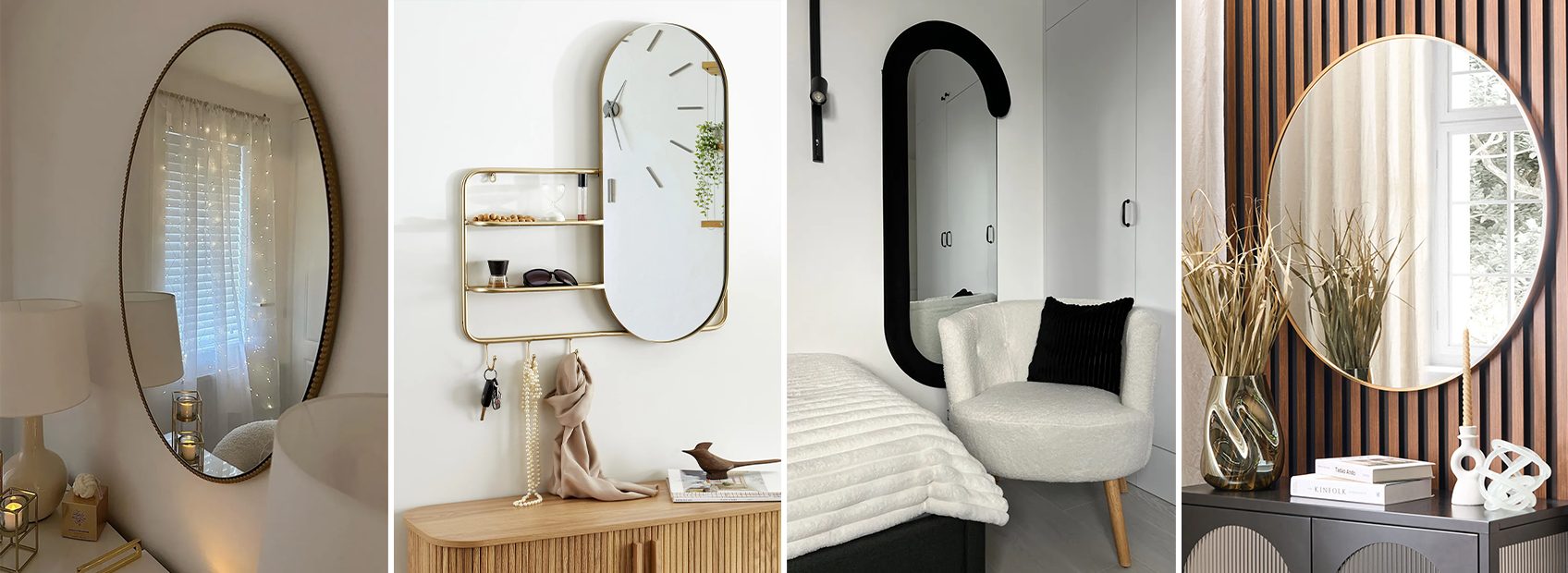 Image showing different wall mirrors