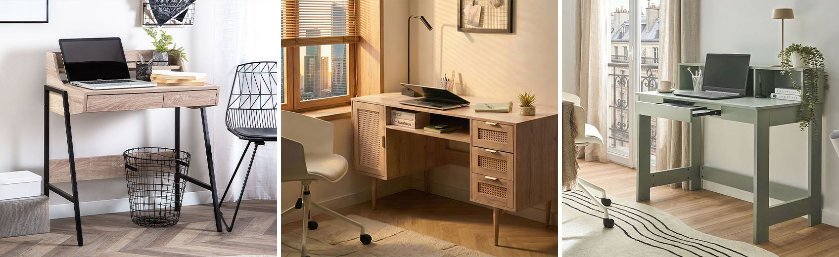 Image showing different sizes of desks
