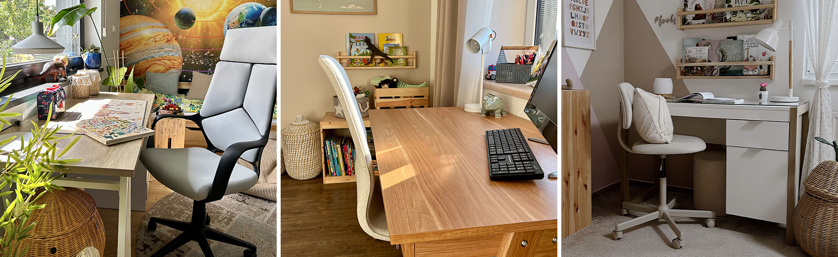 image showing different kids desks designs