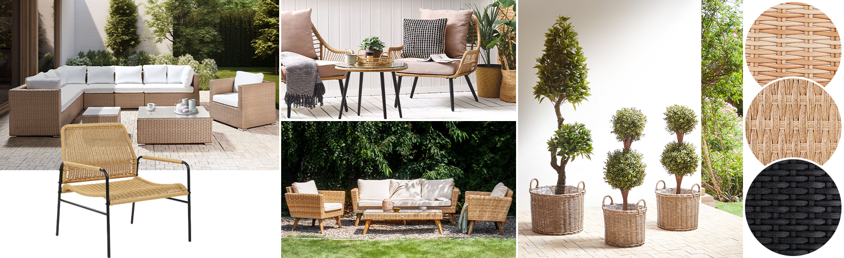 rattan moodboard