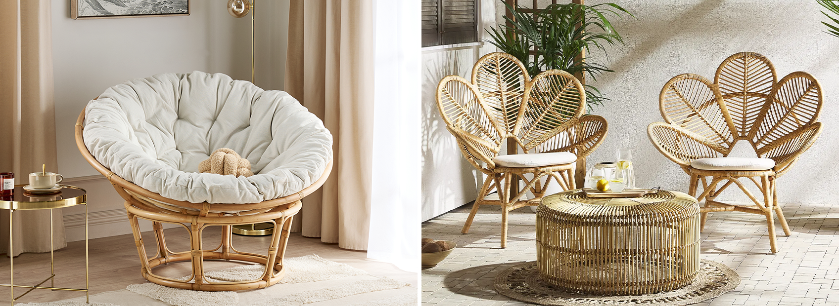 Banner for rattan Armchairs