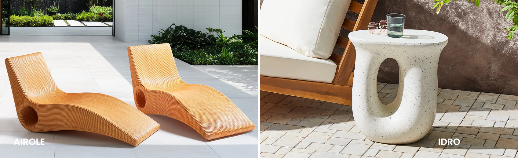 Sculptural furniture